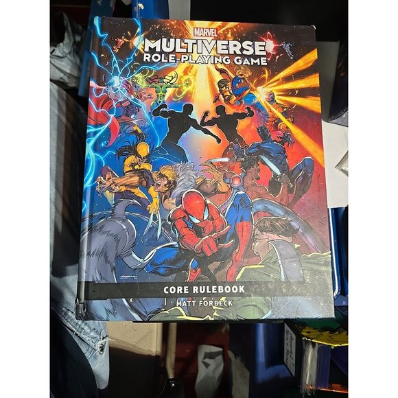MARVEL MULTIVERSE ROLE PLAYING GAME CORE RULEBOOK By Matt Forbeck (2023 HC) - Picture 1 of 7